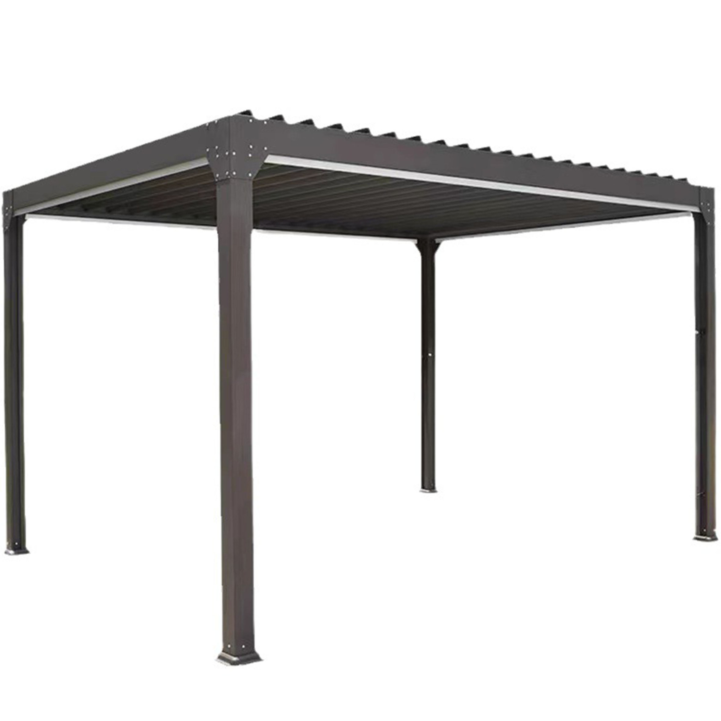 Modern waterproof Automatic Patio,Outdoor Aluminium Pergola Opening louvered roof pergola gazebo/