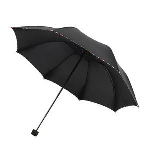 umbrella Sunblock six-bone vinyl sun umbrella,SunshadeSunshine and rain capsule umbrella/