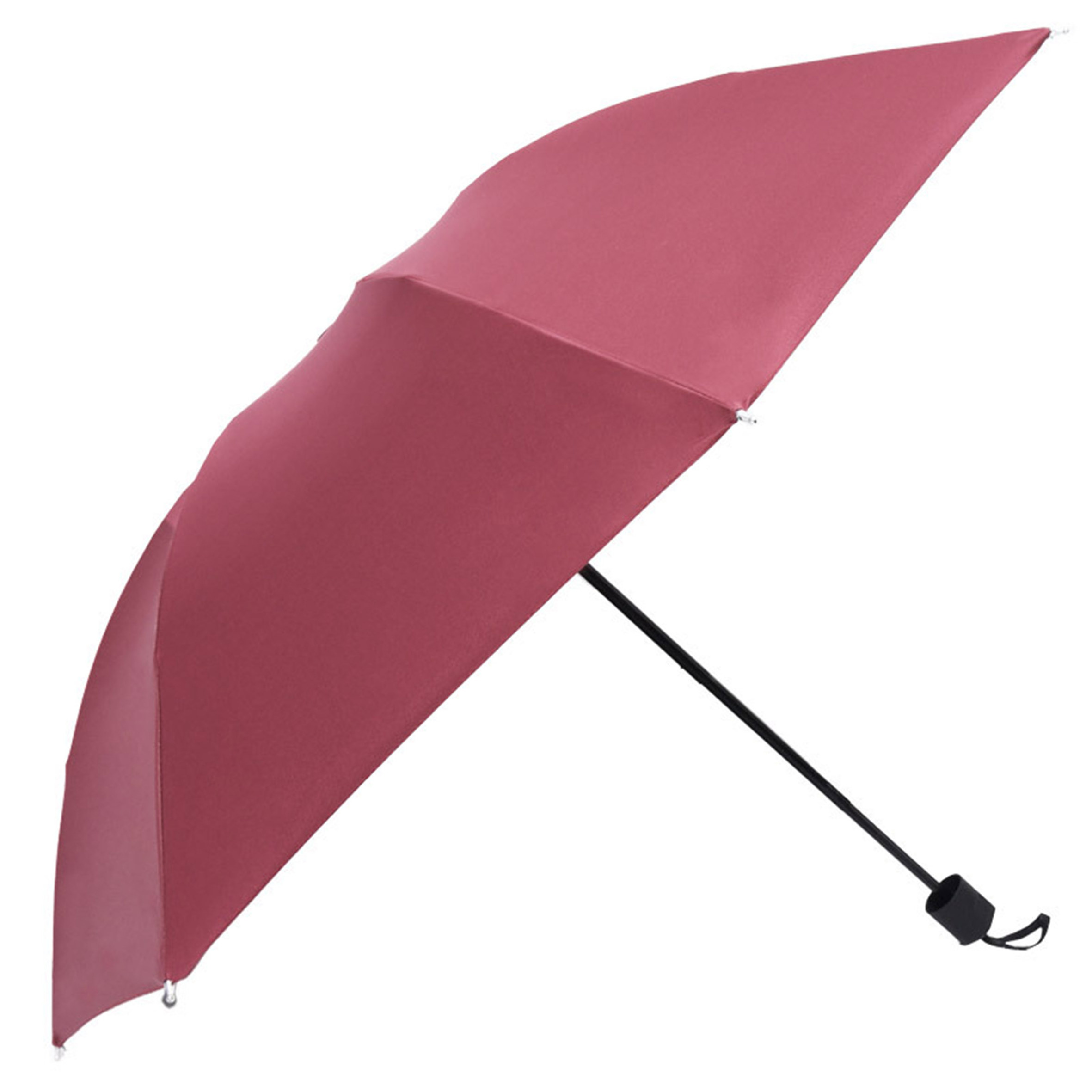 Cheap 3 Fold Checker Umbrellas For,The Rain Promotional Custom Foldable Manual Rain Umbrella/