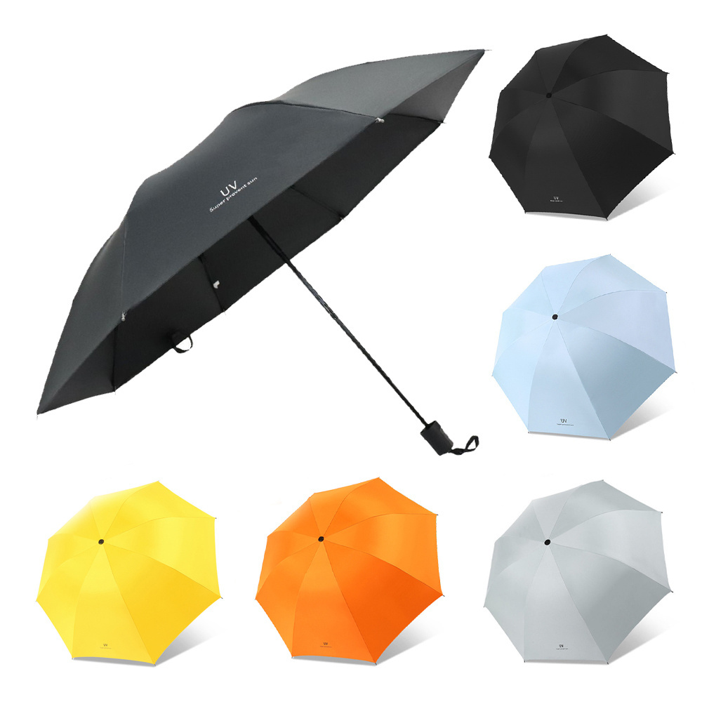 New Travel Folding 10 Ribs Umbrella,Handle Auto Open  Close Portable Umbrella/