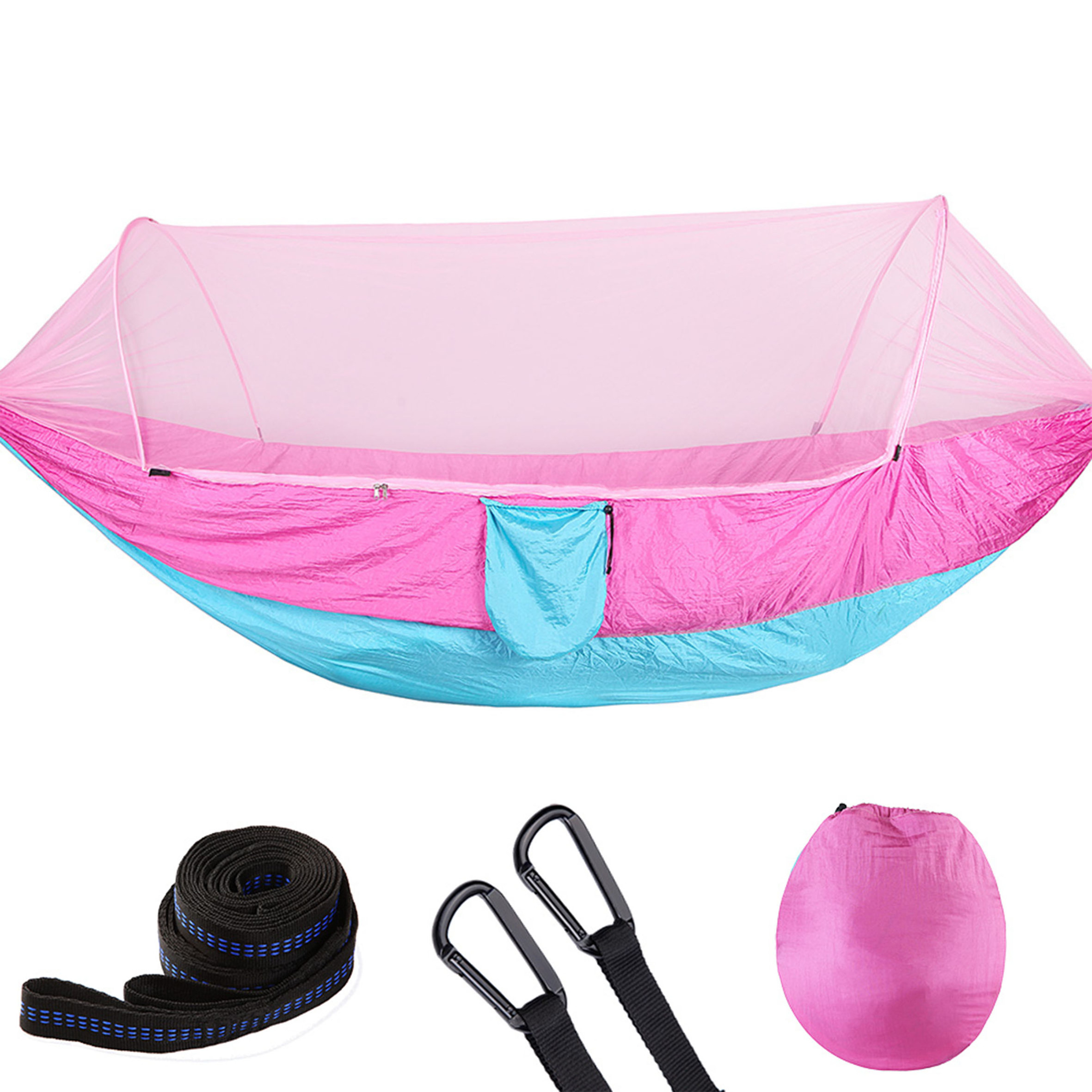 Outdoor hammock tent factory professional custom 210T nylon,hammock hanging bearing 300kg double person hammock swings for camp/