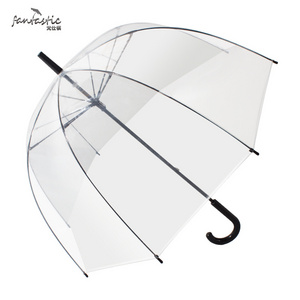 Best selling foldable high quality monogrammed clear umbrella transparent umbrella led bubble umbrella