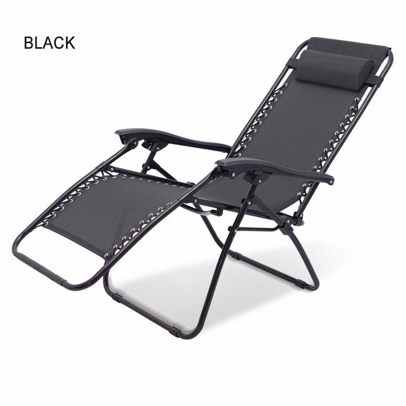 Wholesale Solid Color Folding Portable Leisure Beach Outdoor Recliner Zero Gravity Relax Loungers Chairs//