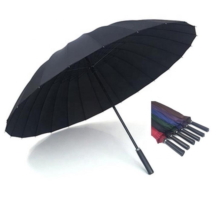 Fantastic  Unique super windproof 24 ribs umbrella