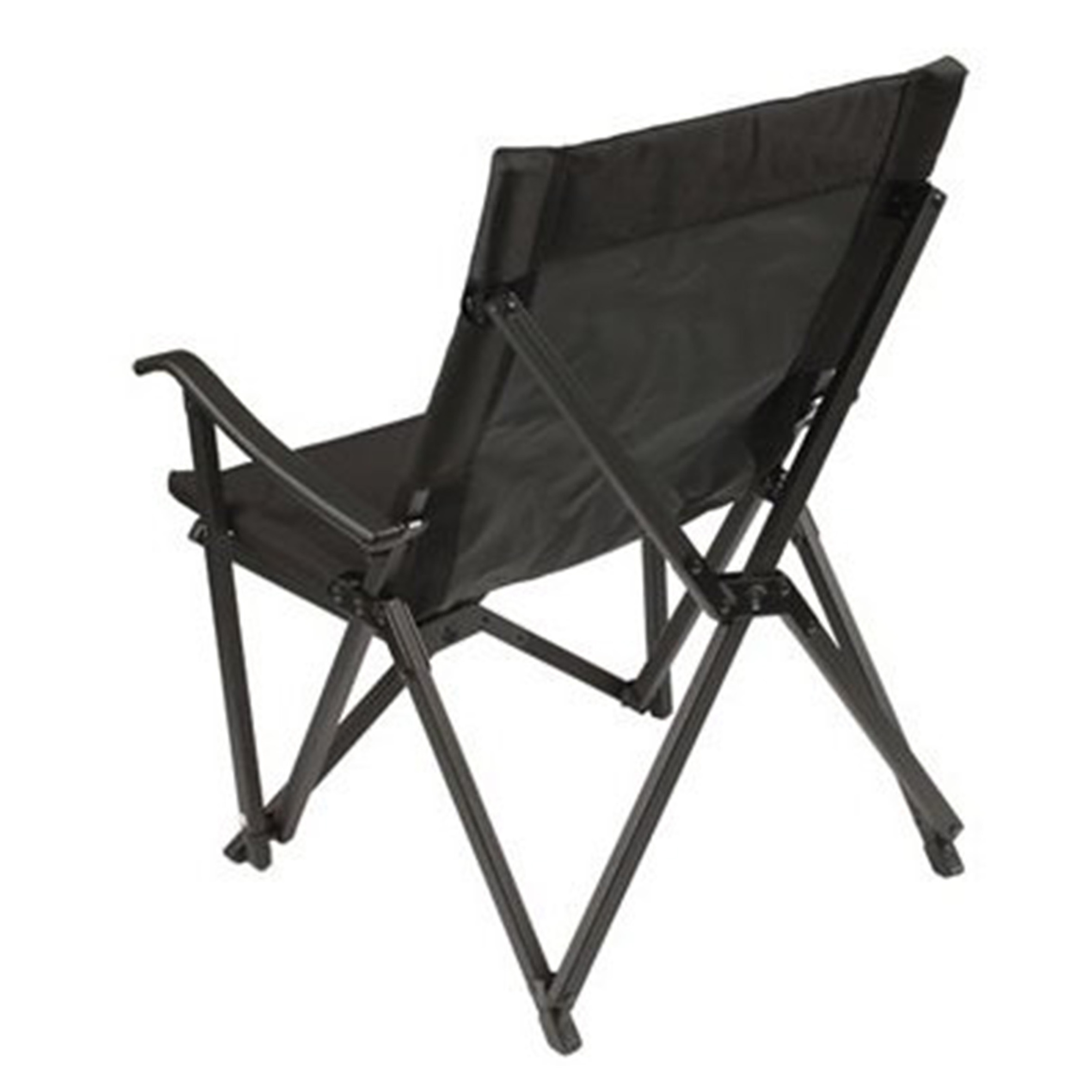 Customized Simple Aluminum 7075 Fram Collapsible Folding,Heavy Duty Rocking Moon Camping Chair/