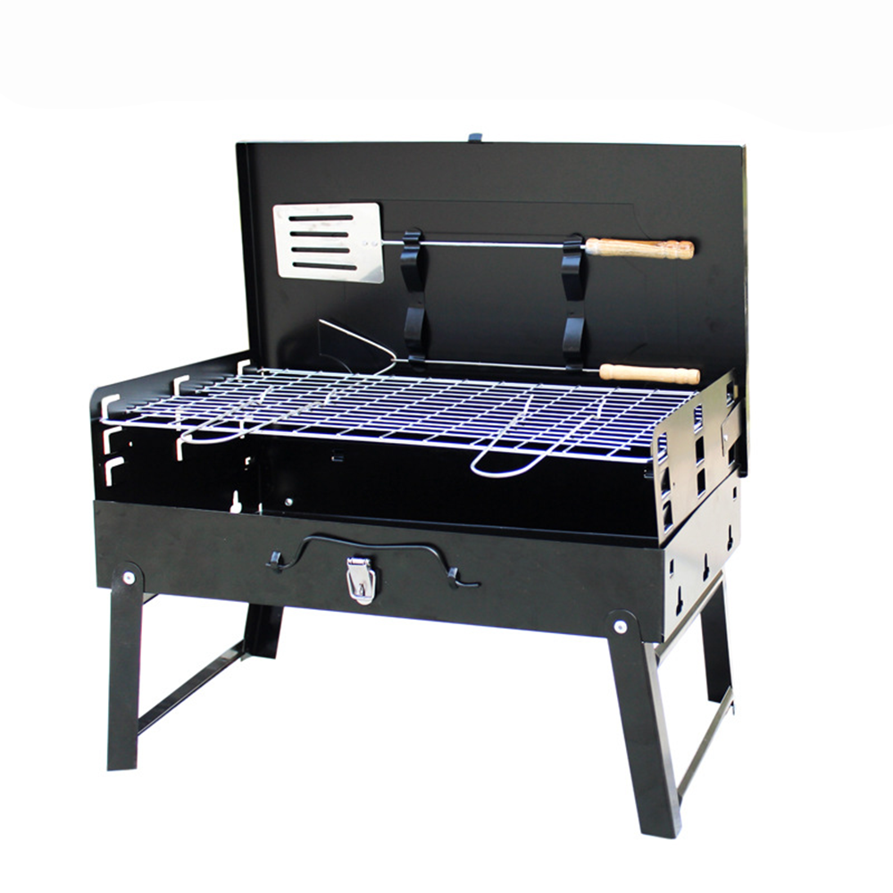 Stainless Steel Portable Indoor Outdoor,Table Tabletop Charcoal Mini Grill Barbecue Korean Bbq Grill/