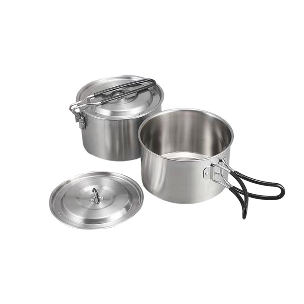 Wholesale Factory Supply 8 pcs Non Stick Stainless,Steel Cooking Pot Set Cookware Set With Glass Lids/