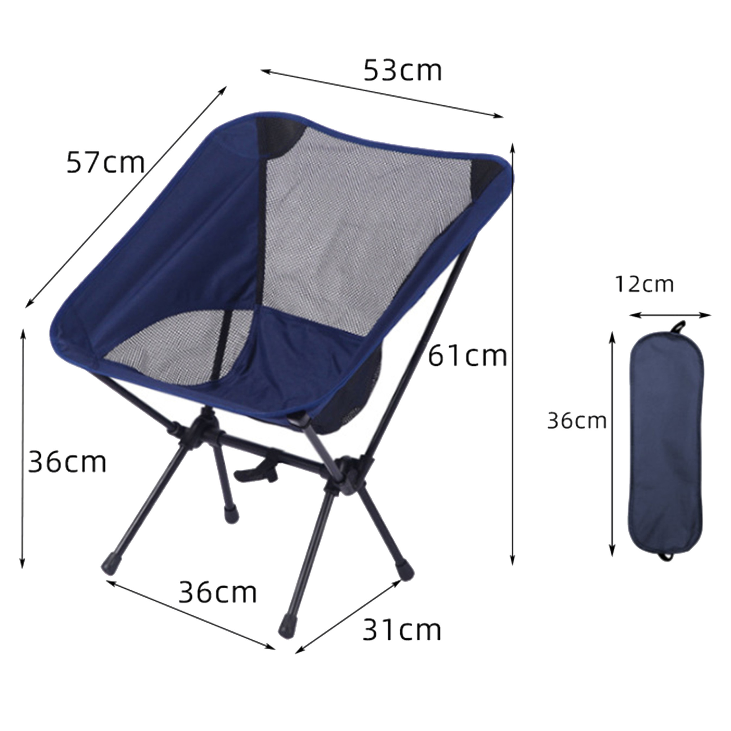 Outdoor Travel Fishing Portable Beach Folding,Camping Chairs With Collapsable Shade Canopy/