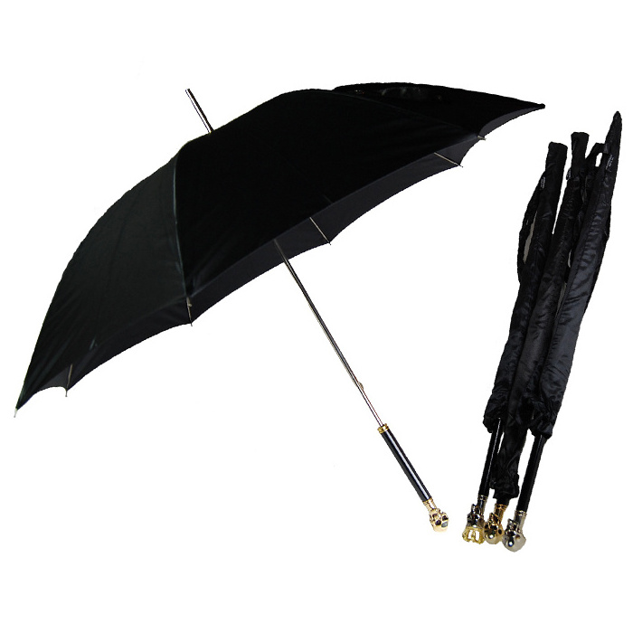 Fantastic umbrella fashion Creative black skeleton Skull head umbrella hat head