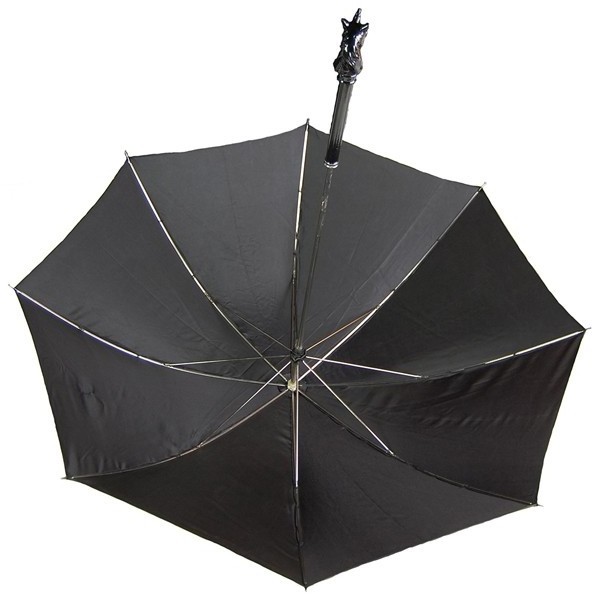 Fantastic umbrella fashion Creative black skeleton Skull head umbrella hat head