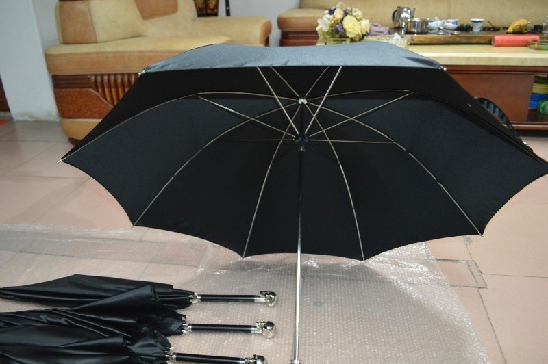 Fantastic umbrella fashion Creative black skeleton Skull head umbrella hat head