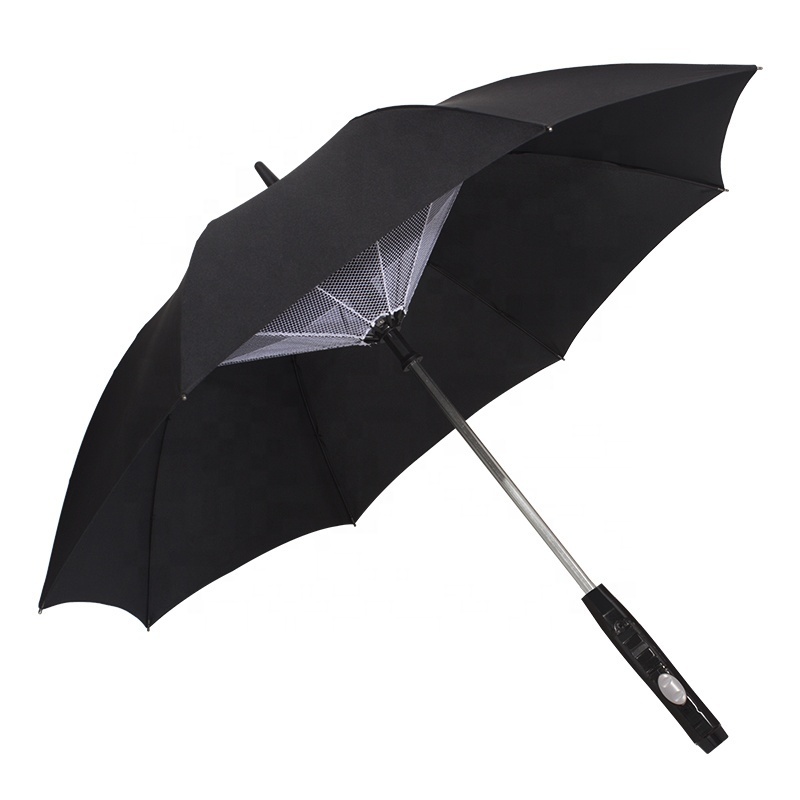 Fantastic air condition umbrella 23*8K Out Door hot weather Cool sun umbrella with fan and water spray