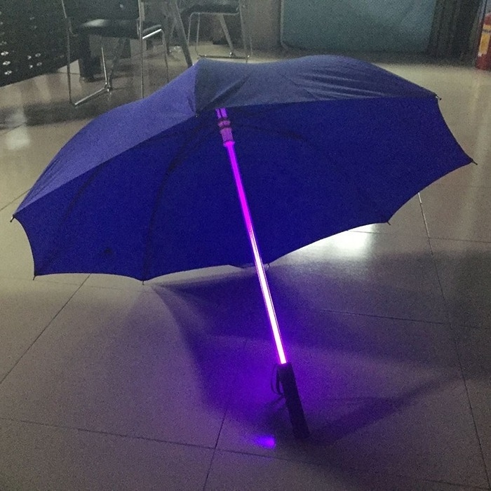 Fantastic New invention shine luminous light up flash lamp Lightsaber lighting umbrella  neon