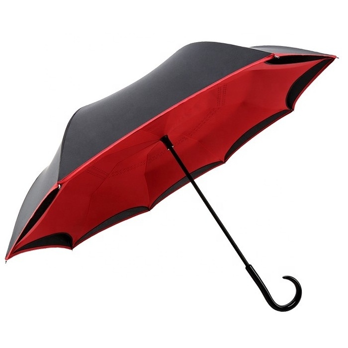 Fantastic Umbrella Hight Quality car reverse umbrella hook handle uv sun protection umbrella