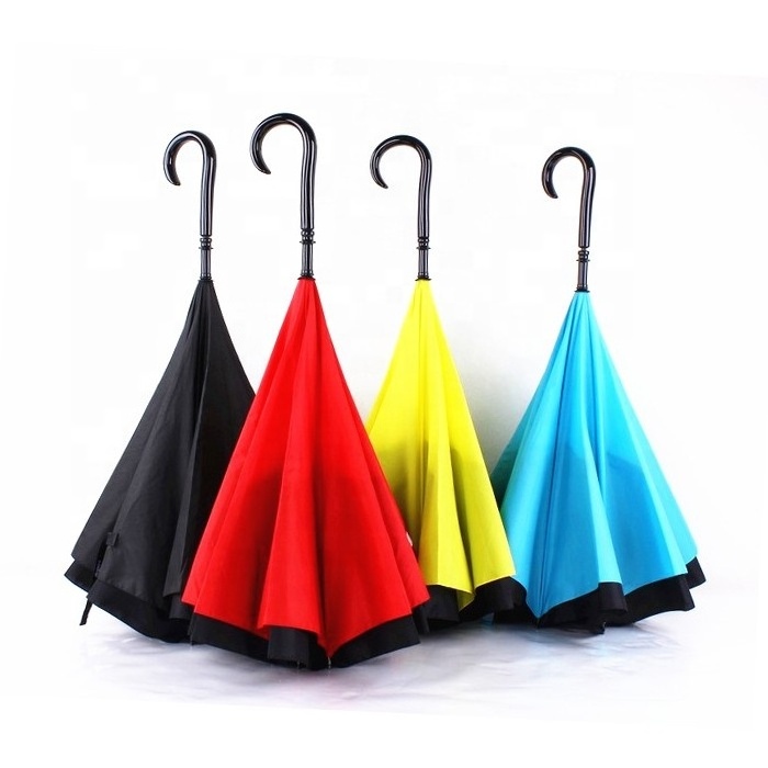 Fantastic Umbrella Hight Quality car reverse umbrella hook handle uv sun protection umbrella