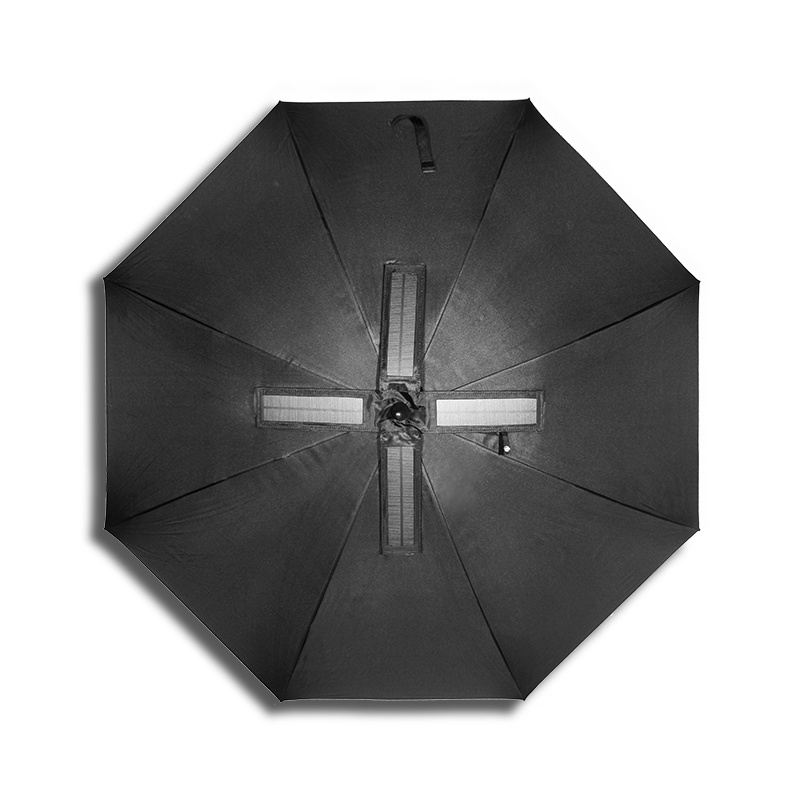 Fantastic high quality power solar umbrella fan