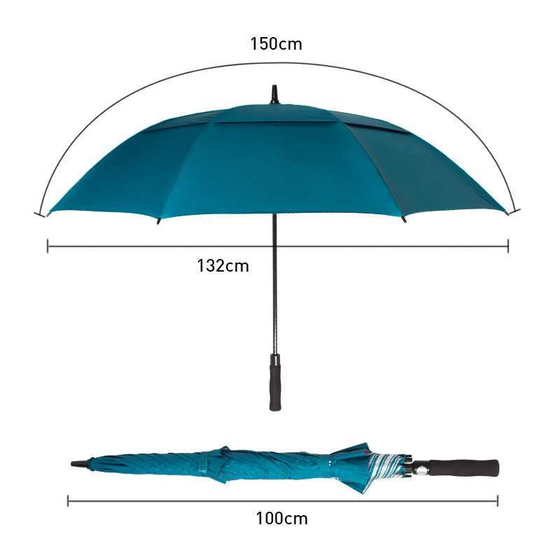 Fantastic rain standard specification parasol malaysia custom logo uv golf Umbrella