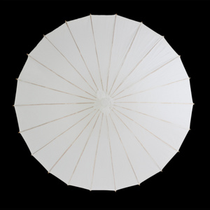 Custom Cheap White Bulk Parasol Wedding Oil Paper Umbrellas