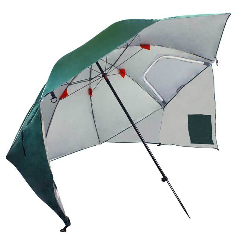 High Quality Big Large Outdoor Multi-functional Custom Windproof Rain Sunshade Beach Shape Carp Tent Fishing Umbrella