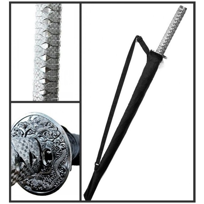 High Quality Custom Japanese Katana Samurai Sword Handle Shaped Umbrella With Katana Sword