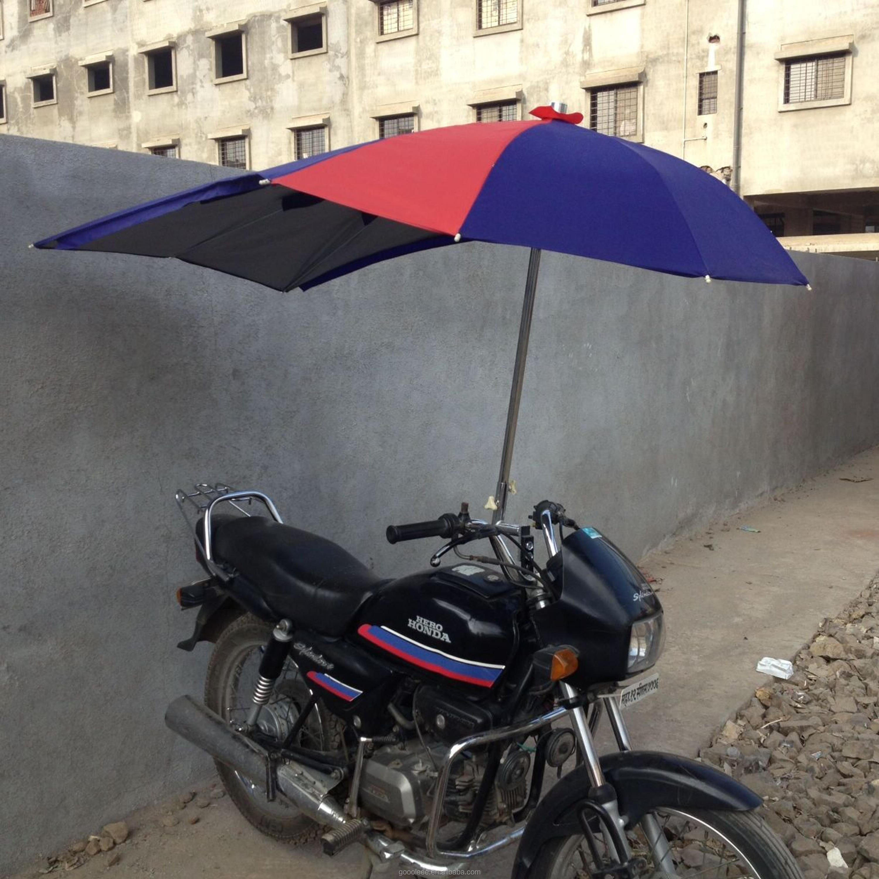 Chain Motorcycle Umbrella Manufacturer Sun Waterproof Bike Rain Umbrella Motorcycle