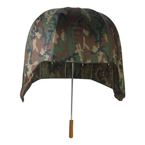 Outdoor Fishing Helmet Custom Printing Umbrella Hat