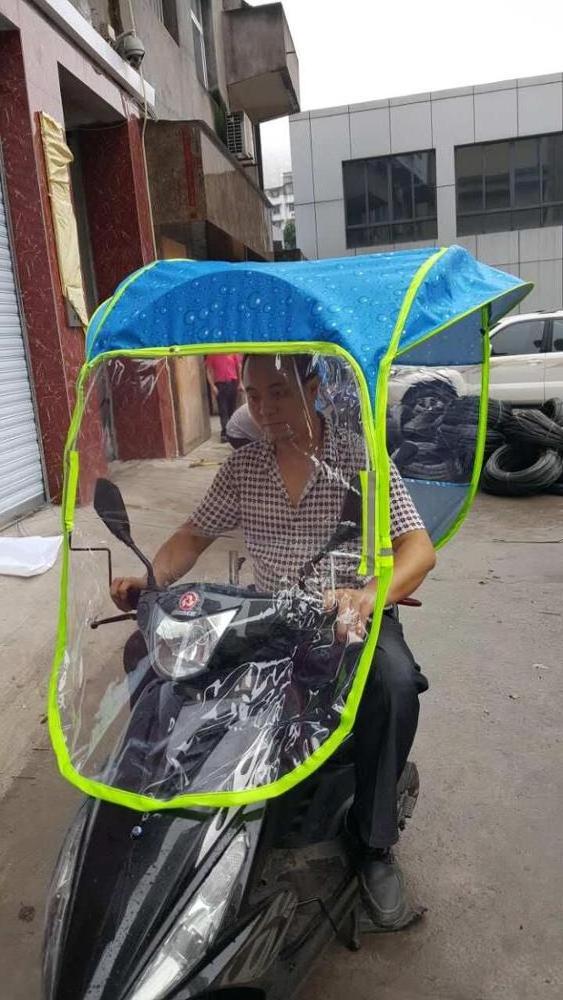 Motorcycle canopy motorbike roof sun visor shade tent umbrella motor bicycle umbrella