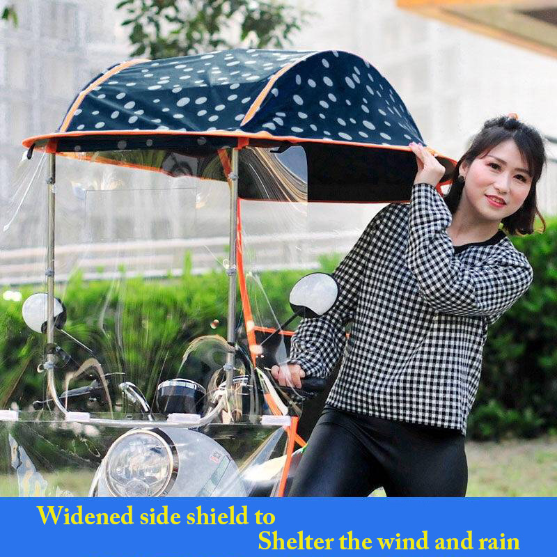 Full Body Motorcycle Covered Umbrella Electric Scooter Waterproof