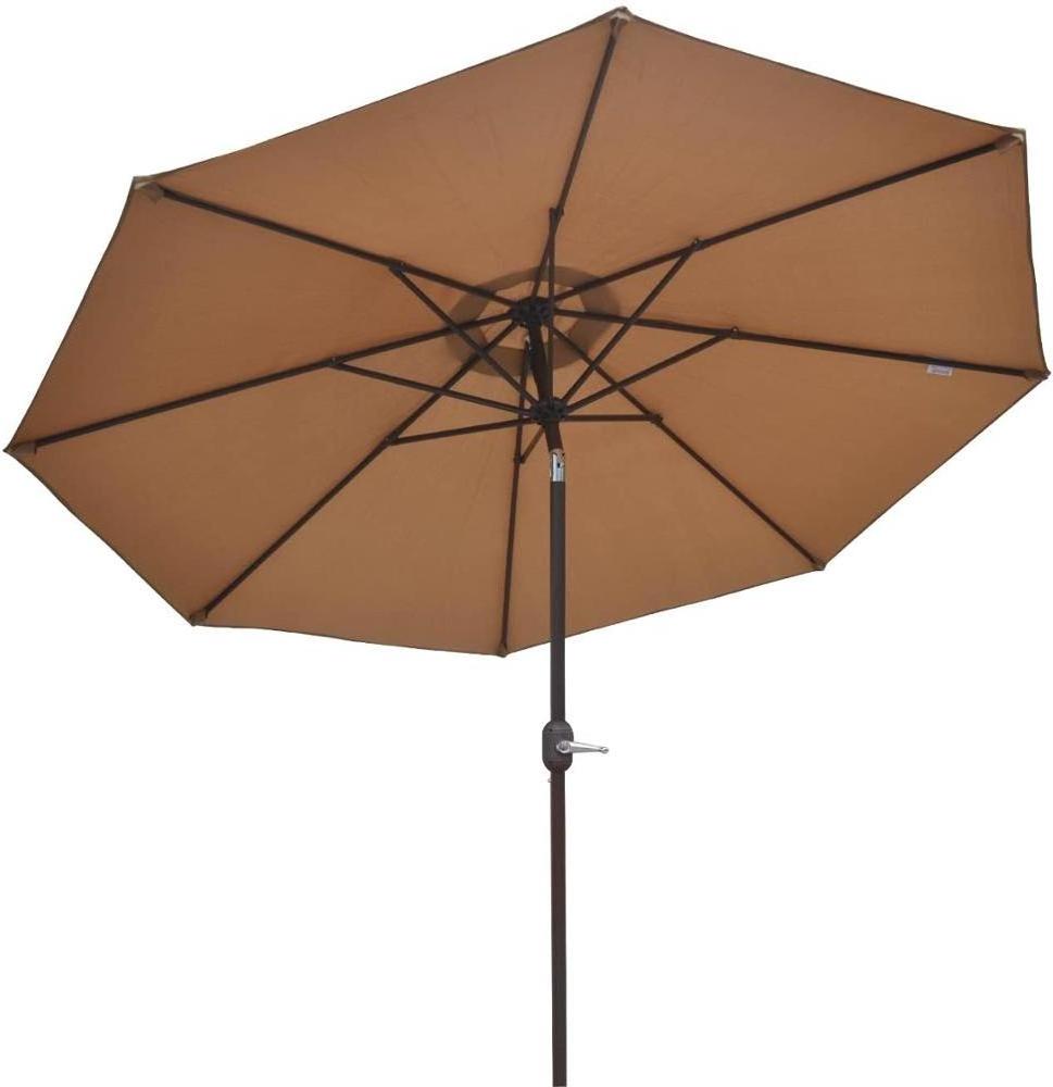 2020 New Design Big Size 9foot Heavy Duty Most Durable Patio Market Garden Umbrella Outdoor with tilt for Furniture