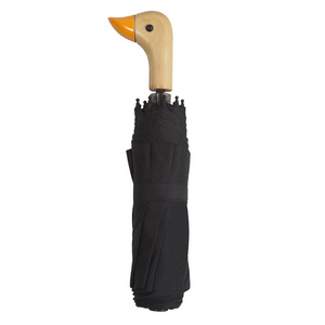 3 Folding Animal Handle Umbrella Duck Head Handle Umbrella