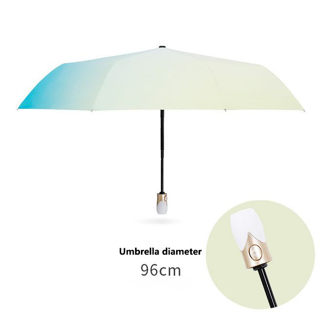 Small and exquisite 5 fold UV resistant beach umbrella mini umbrella wholesale