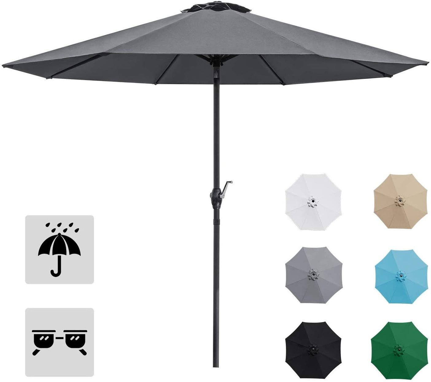 Wholesale Outdoor Garden Patio Canopy Wall Mount Umbrella