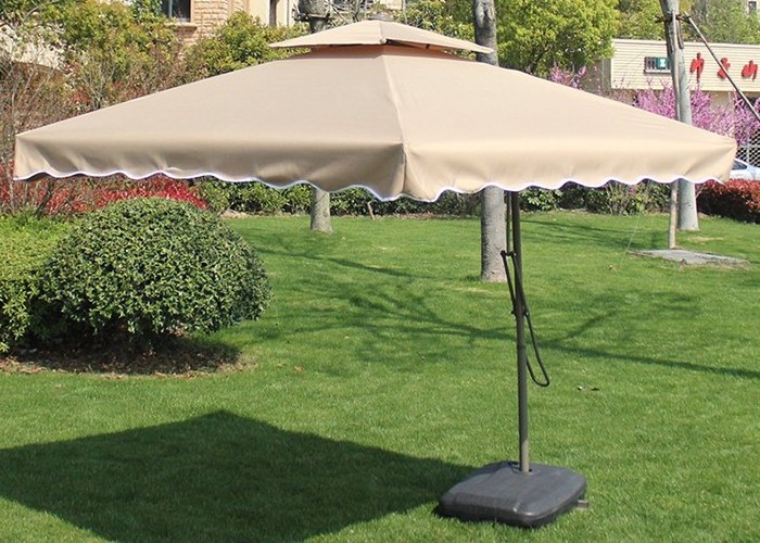 Fantastic side pole parasol malaysia gazebo Large-scale market umbrella commercial