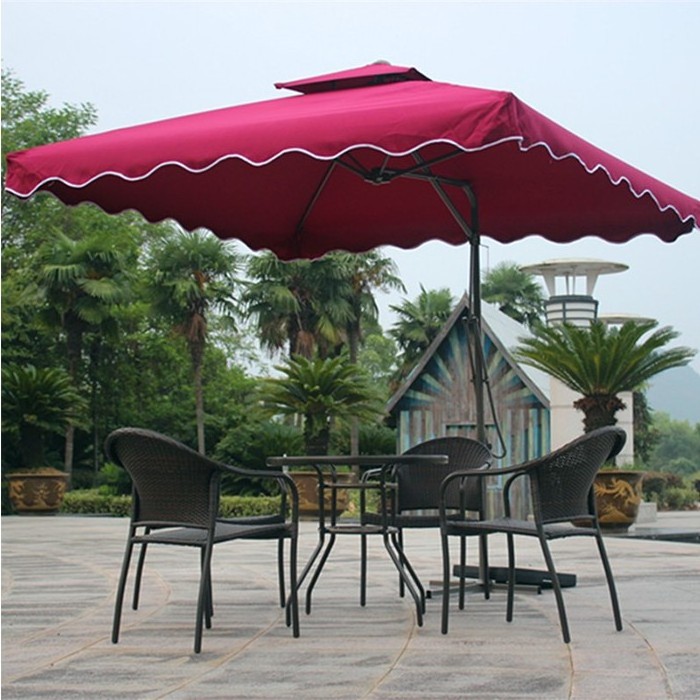 Fantastic side pole parasol malaysia gazebo Large-scale market umbrella commercial