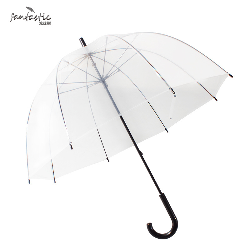 Best selling foldable high quality monogrammed clear umbrella transparent umbrella led bubble umbrella