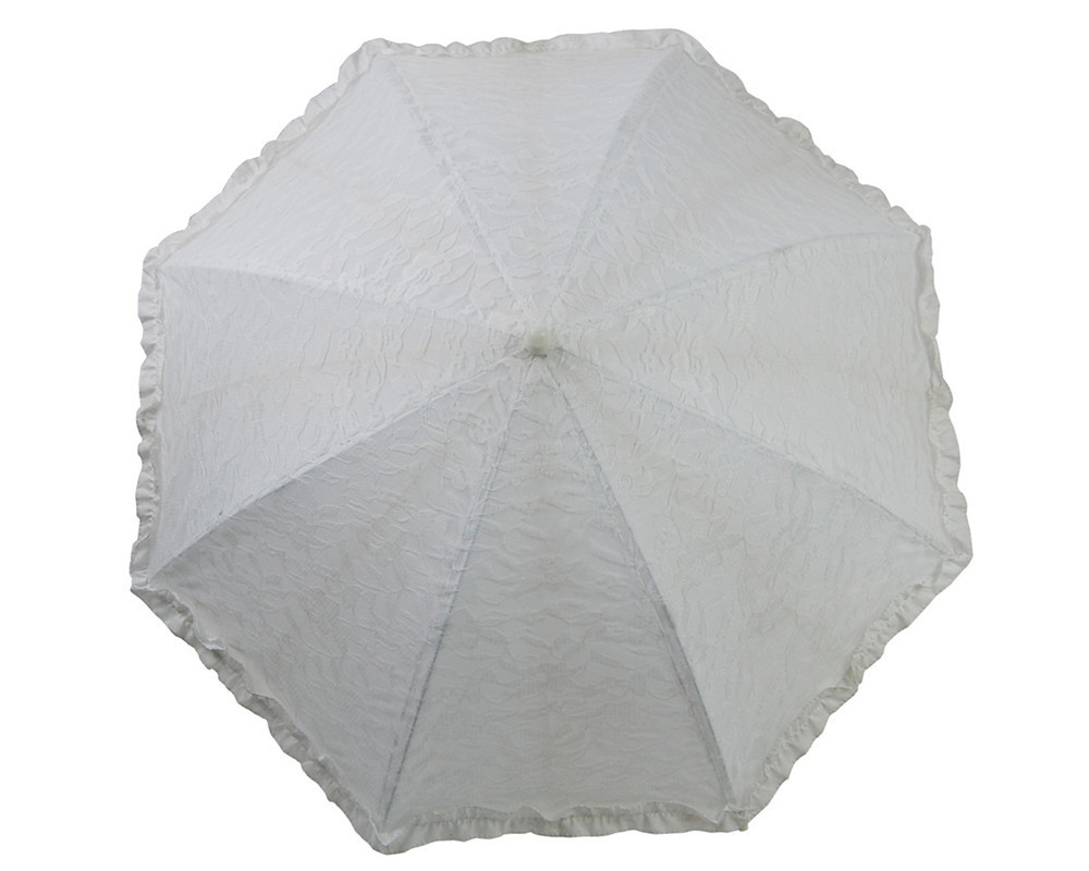 Wholesale Wedding Elegant Lace Parasol Umbrella for Promotion