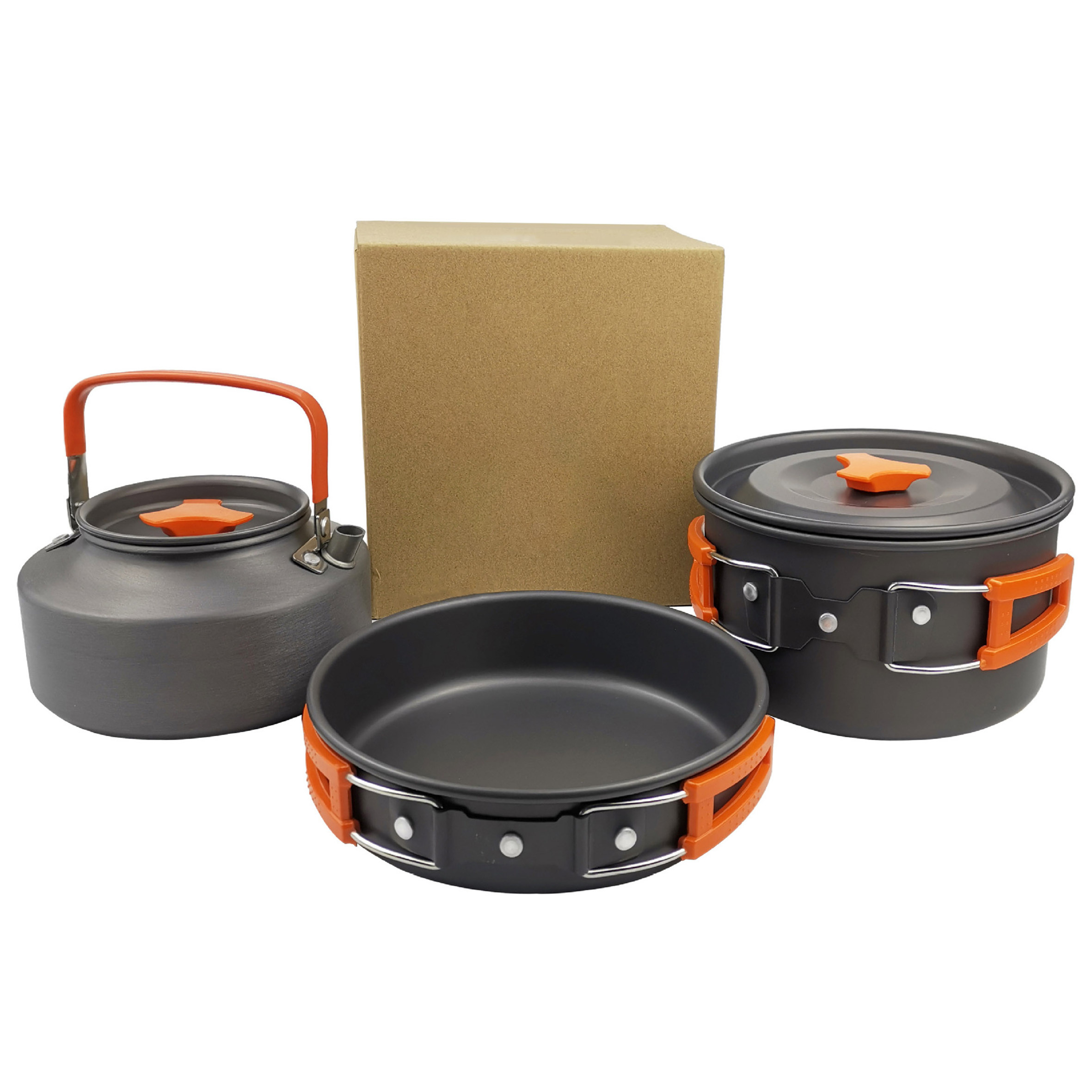 Wholesale Factory Supply 8 pcs Non Stick Stainless,Steel Cooking Pot Set Cookware Set With Glass Lids/