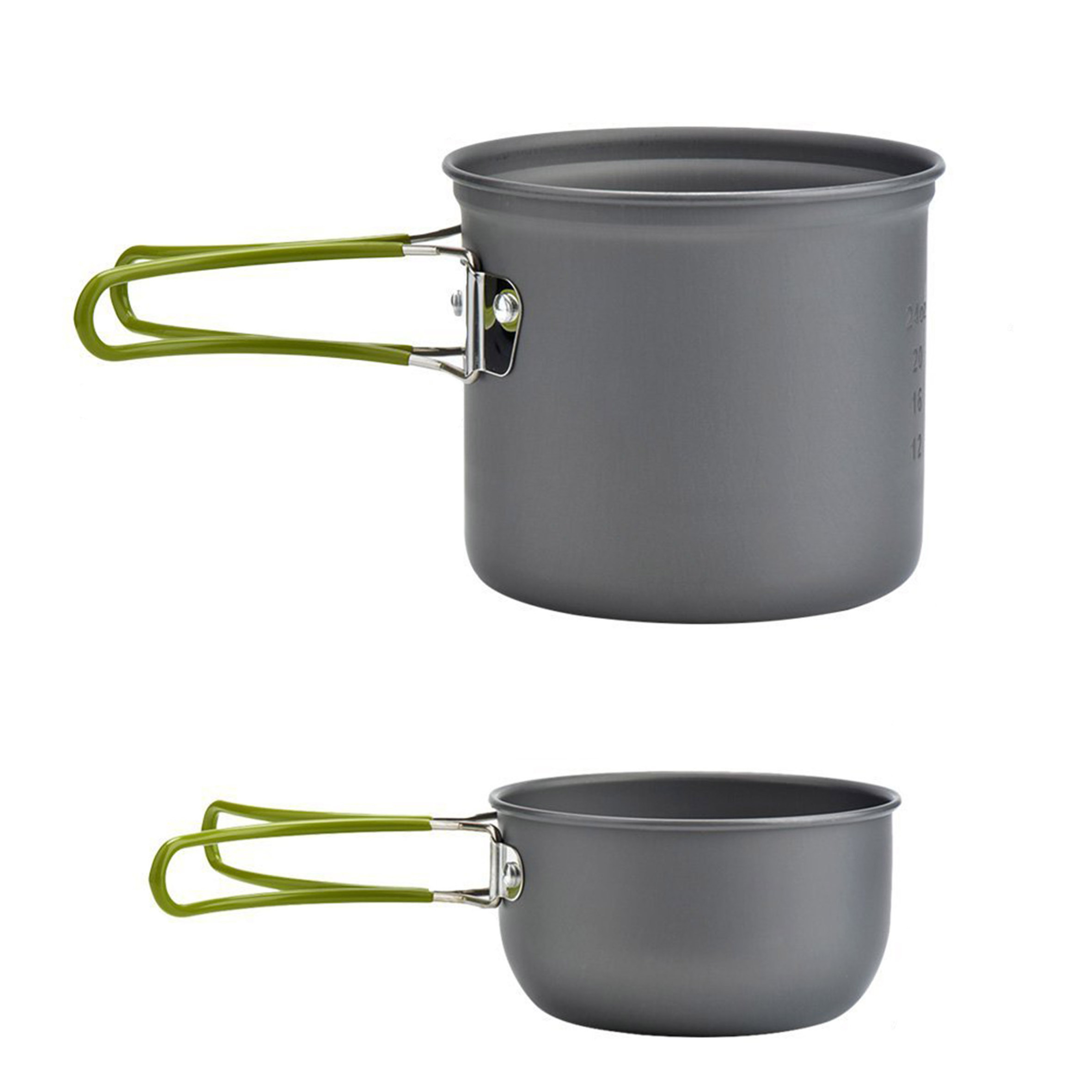 Outdoor Cookware Set Tea Making Special Camping Cooker,Portable Open Fire Boiling Water Picnic Teapot Camping Kettle/