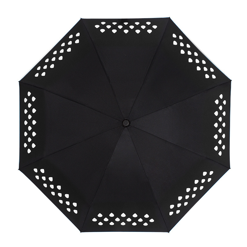 Customized Logo Manual Open umbrella small black umbrellas uv personal umbrella