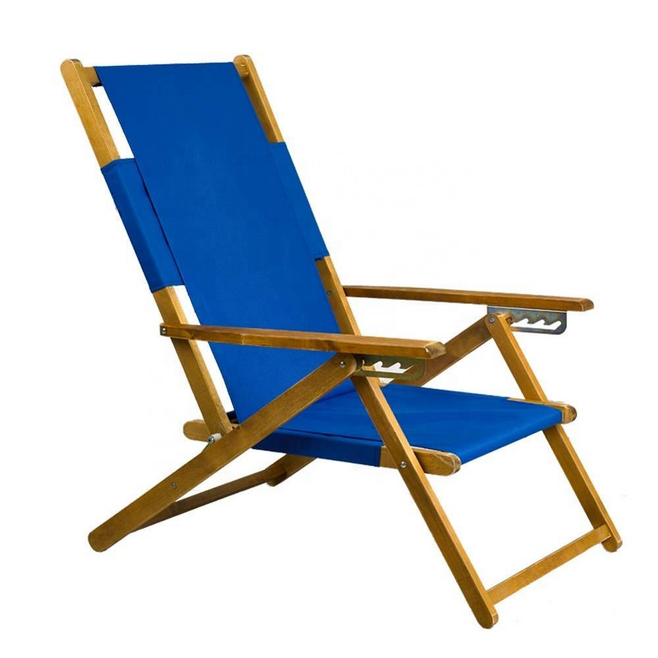 2020 Hotel Swimming Pool Wood Beach Chair Lounge chair customized color