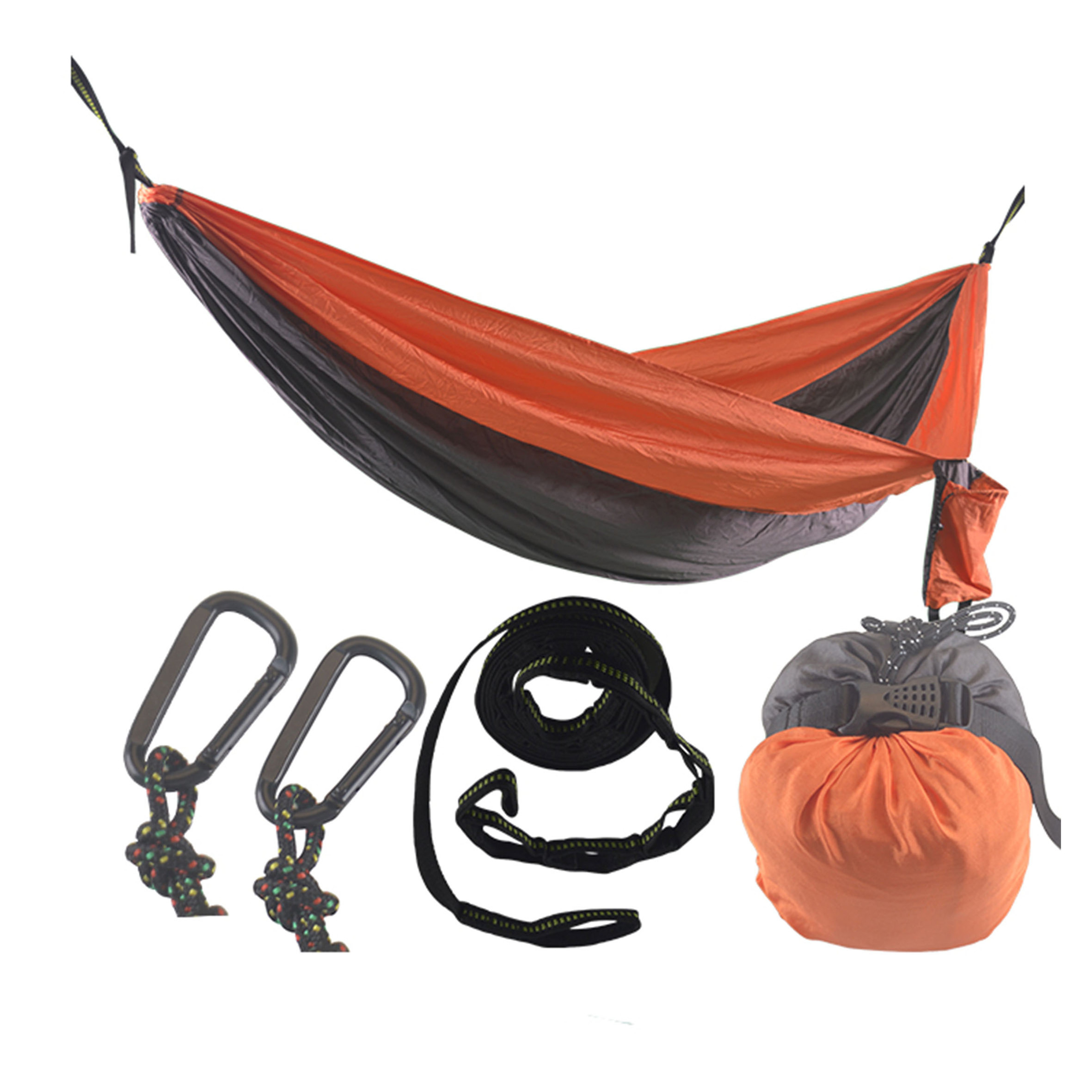 US Stock Folding Camping With stand And Storage,Carry Bag Hammock Swing Bed Outdoor Portable Double Hammock Bed Chair/