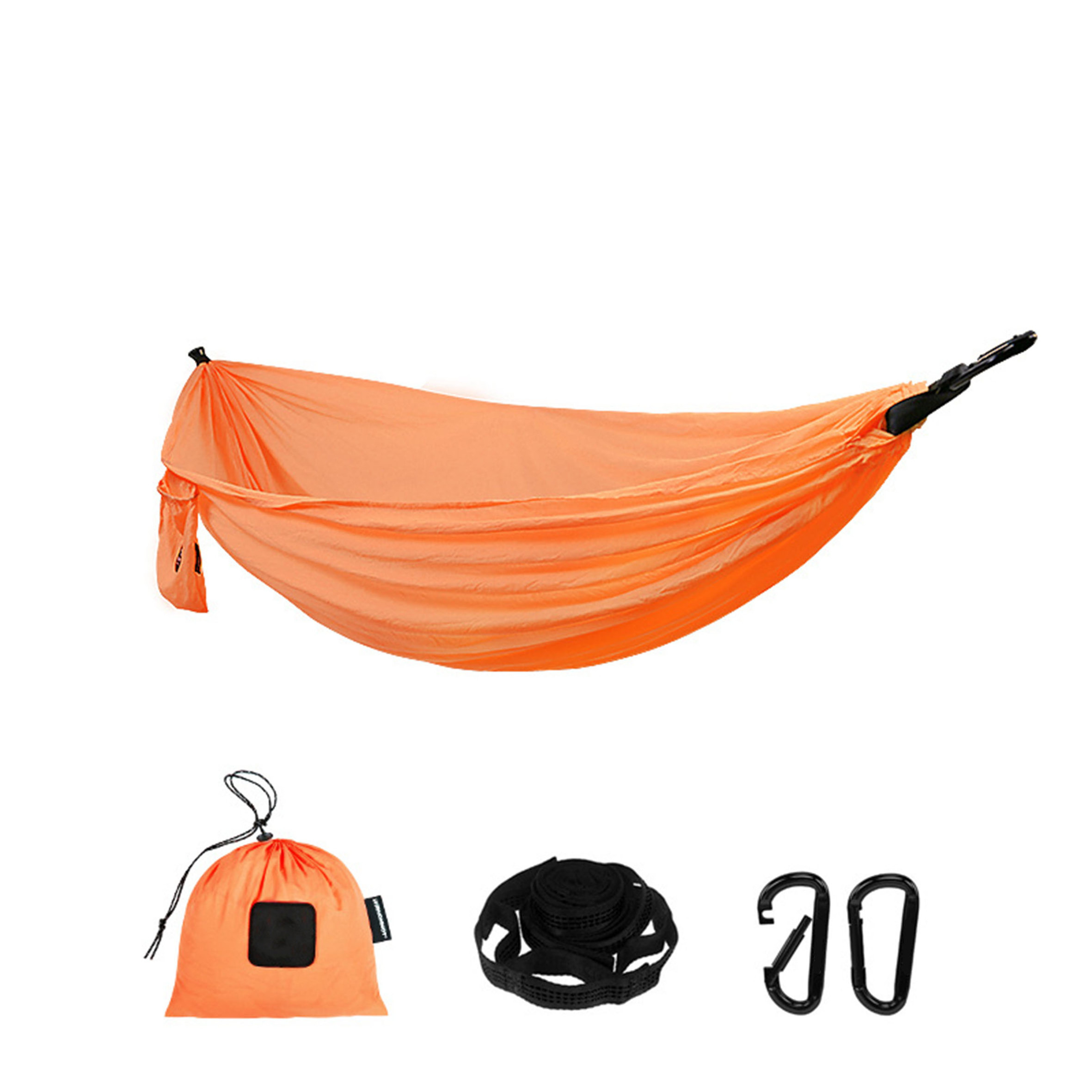 portable double camping hammock nylon parachute outdoor hammock,camping backpack hiking waterproof canopy tent/