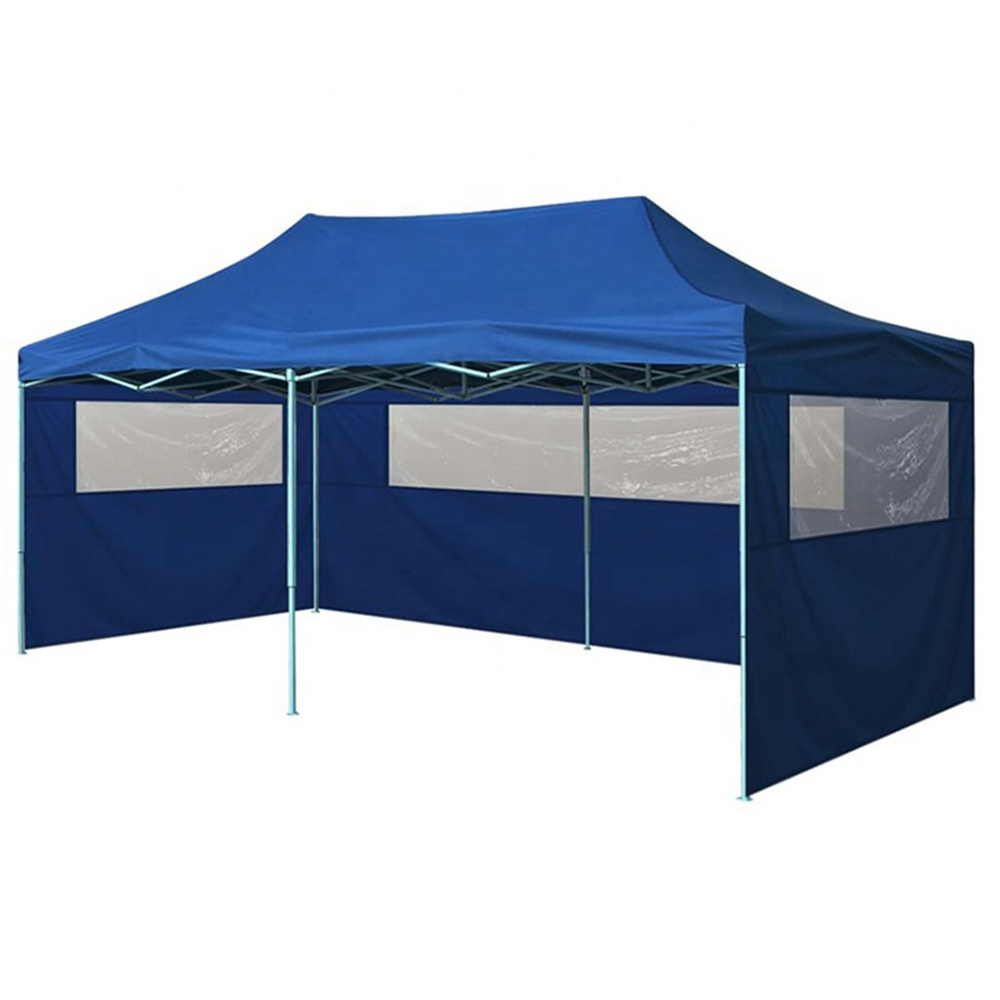 10x10 Pop Up Canopy Tents, Instant Folding Shelter with Sidewalls and Roller Bag for Party/