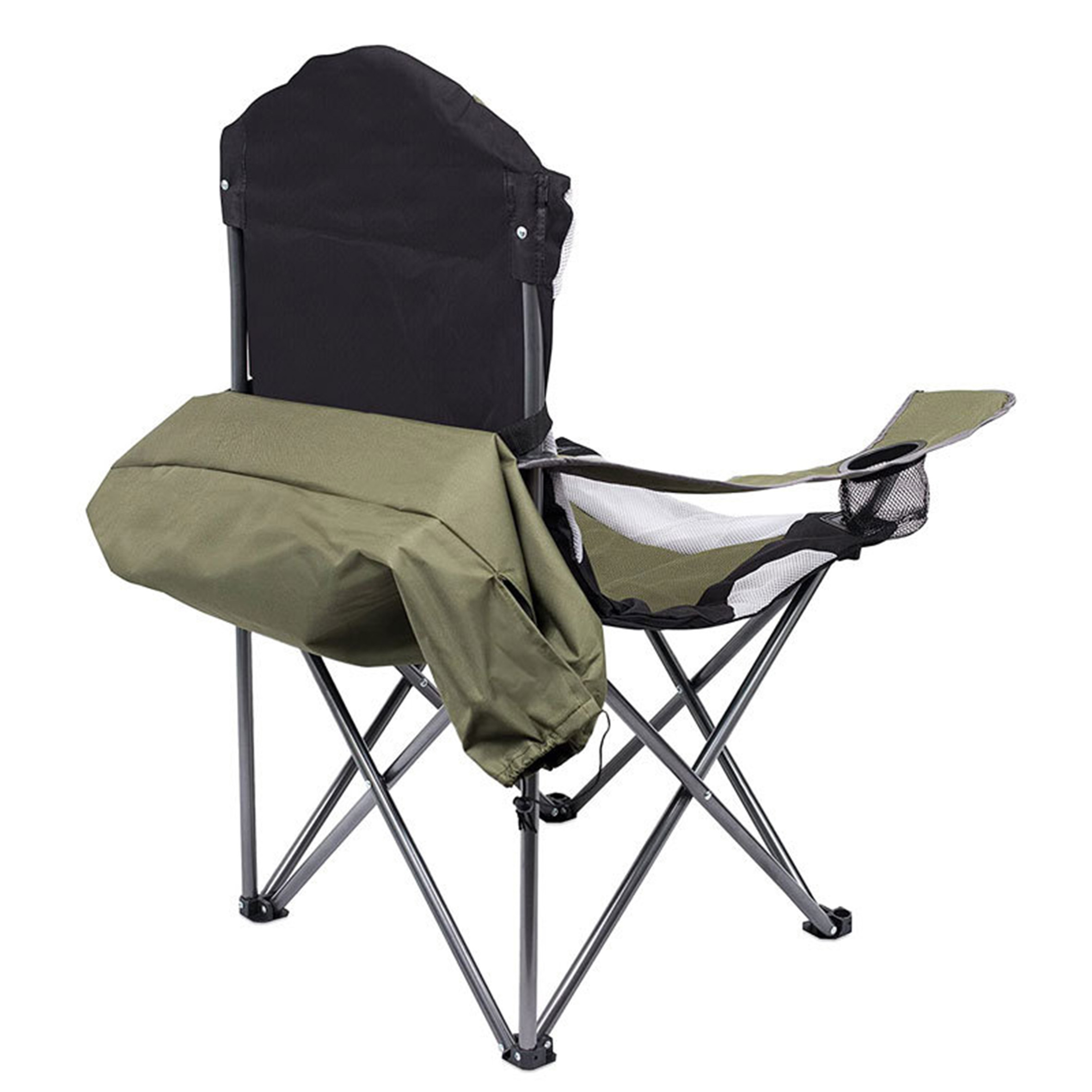 Customized Simple Aluminum 7075 Fram Collapsible Folding,Heavy Duty Rocking Moon Camping Chair/