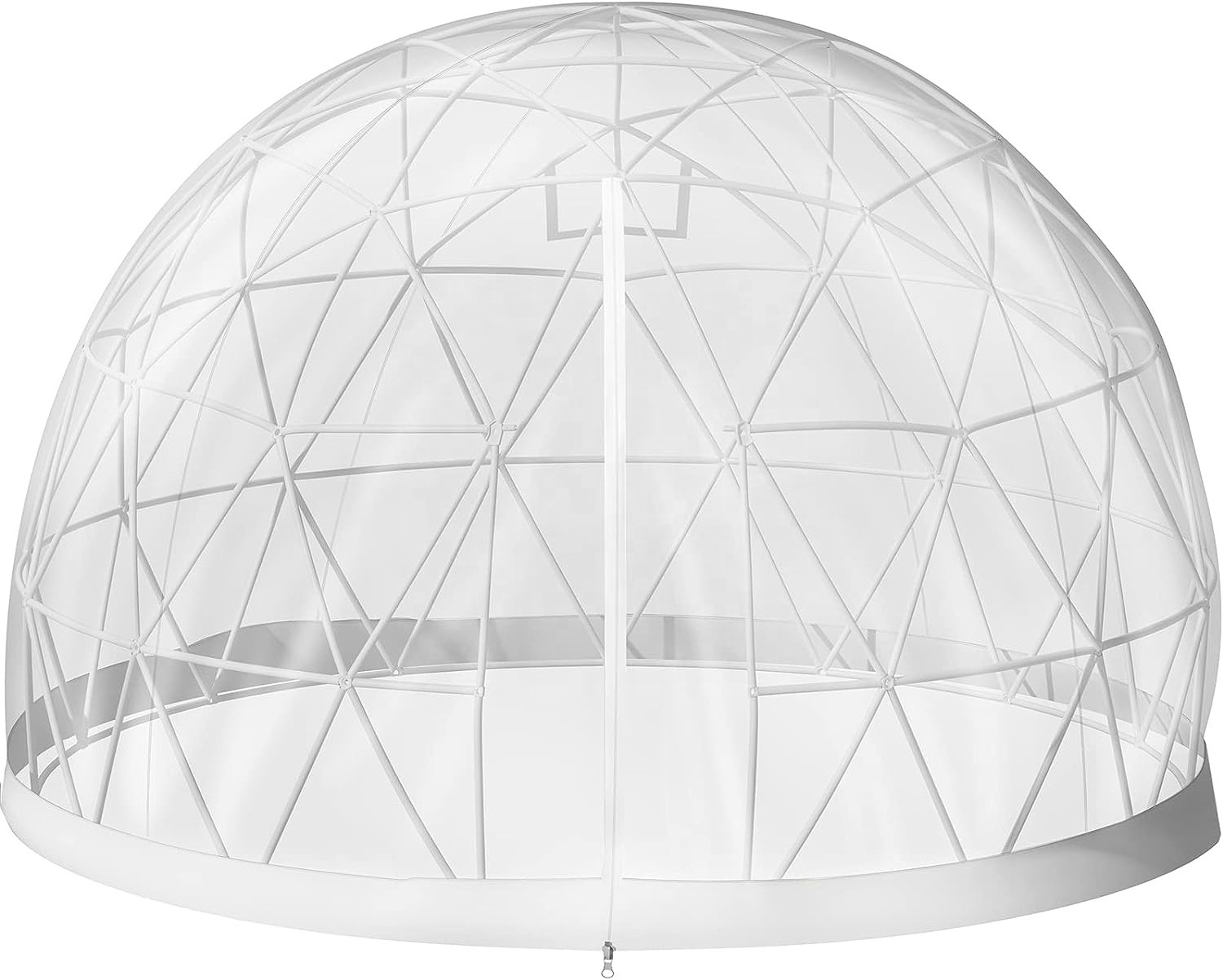 Patio Paradise Awaits Weatherproof 12 FT Dome Pod Camping Tent,Ideal for Backyard Canopy Gazebos Screen Houses and More/