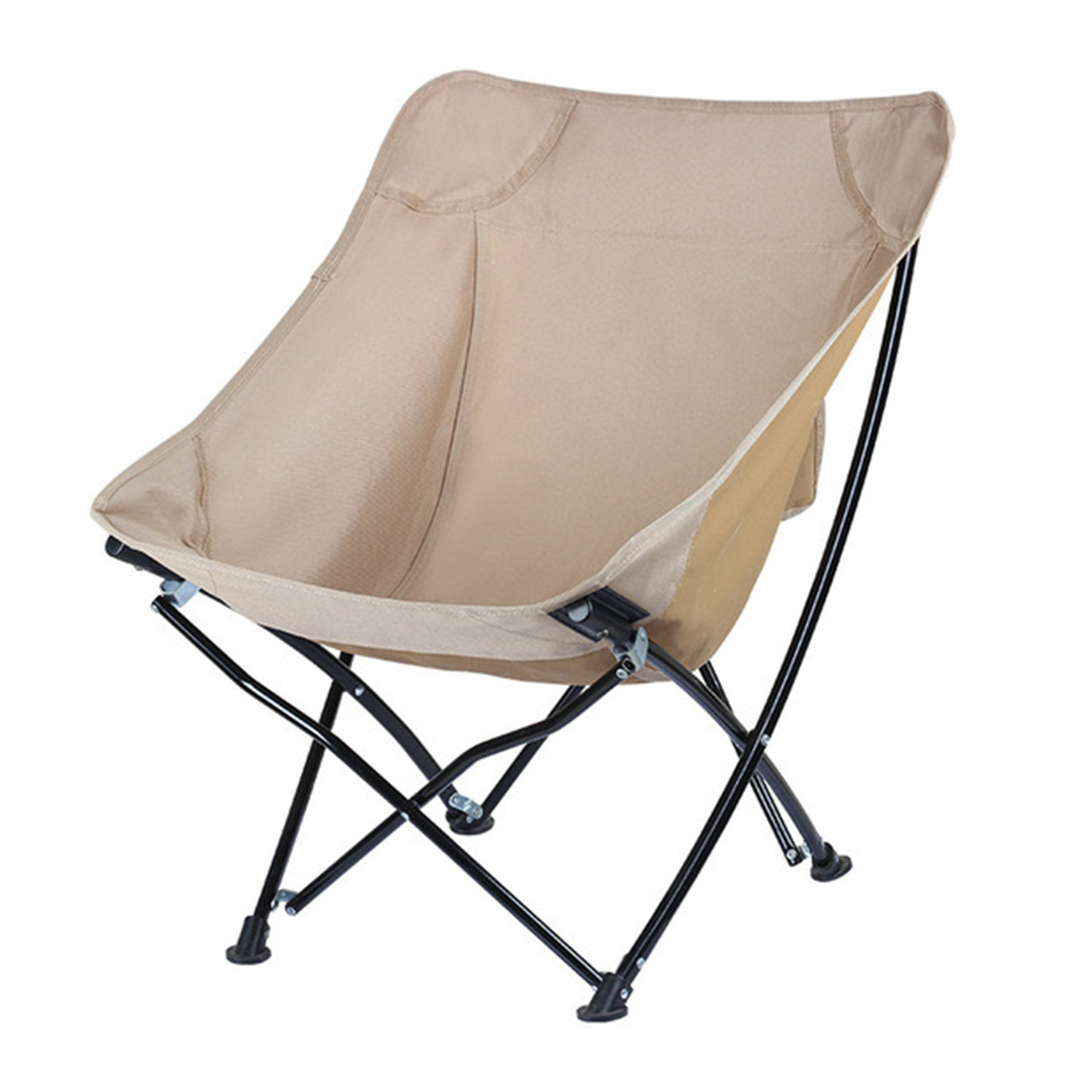 Large two people brown camping folding Chairs heavy high load,lengthened double folding Chairs can be two people/