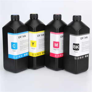 Goosam 1000ML High Temperature Scratchproof Clear Glossy UV Ink For Nazdar For Kyocera Head On Glass Digital Printing