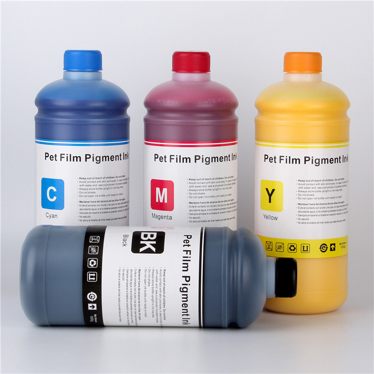 Factory Supply Heat Transfer Pet Film Oem Digital Printing Water-Based Dtf White Textile Print Ink For Jade Printer