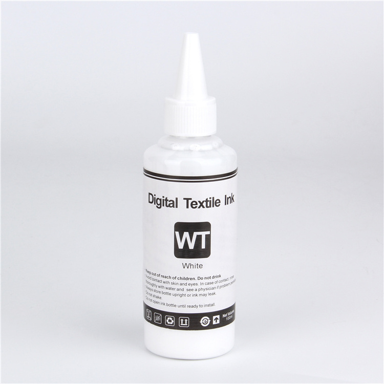 High Compatibility Bulk DTG White Ink for Epson printer White Inkjet Ink