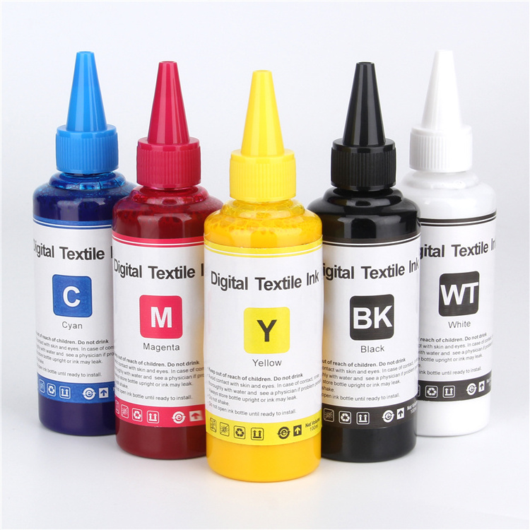 High Compatibility Bulk DTG White Ink for Epson printer White Inkjet Ink